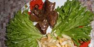 Collection of recipes and dishes made from beef offal