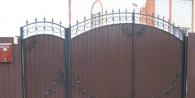 Do-it-yourself gates from a professional sheet and at the lowest cost!