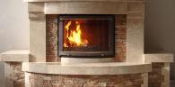 The fireplace is new.  Why do you dream about Fireplace?  Dream interpretation of a fireplace with fire in the house