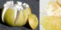 Rules for cleaning and eating pomelo